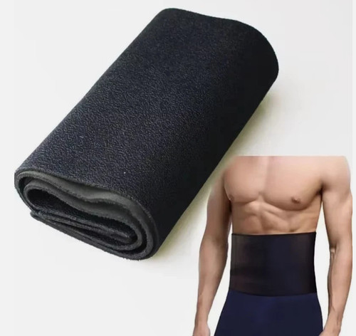 Waist trimmer belt sweat band - sweat,